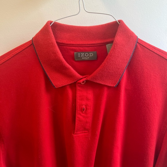 Red Golf Shirt - Picture 3 of 4